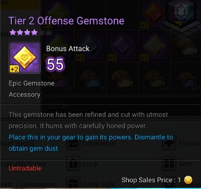 Beginner S Guide To Maplestory 2 Gemstones Upgrade To Tier 10